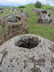 Laos: The plain of jars at Phnomsavan. One of a number of scatterings of megalithic jars. Their origin and use, although has many theories, has very few facts accorded to them. Amongst the jars are craters, a legacy from the unfathomable US bombing that took place here.